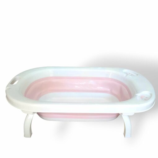 Baignoire Pliante en silicone Rose