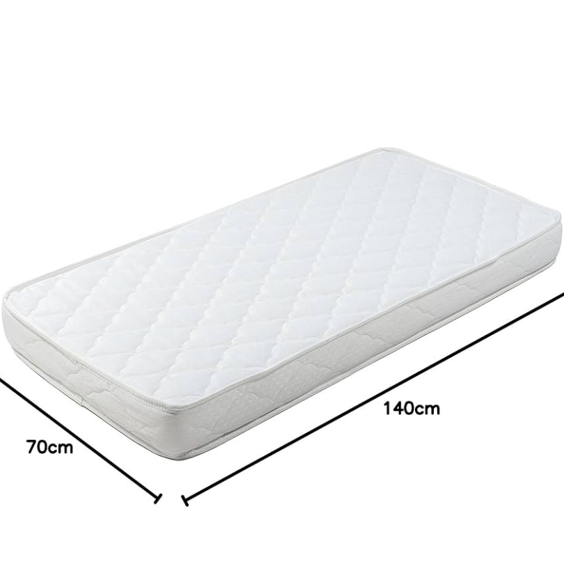 Drap housse vert eau pour lit bébé