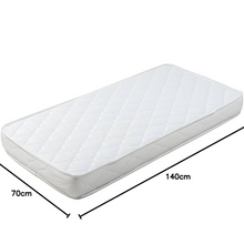 Drap housse vert eau pour lit bébé