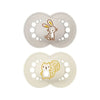 MAM Original 6+ mois, lot de 2 sucettes Nude