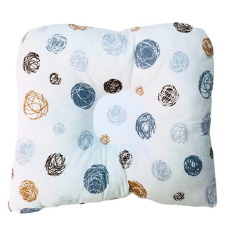 Oreiller pour bébé (Blanc gris beige )