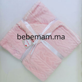 Couverture Rose– NAF NAF – 80 x 110 cm