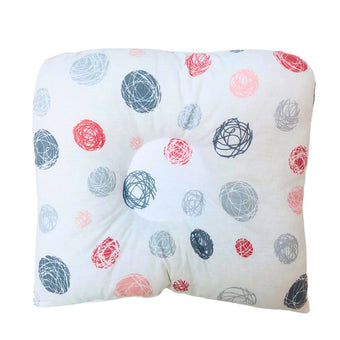 Oreiller pour bébé ( Blanc rose gris )