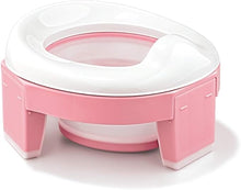 Pot Bebe Siège Toilette Pliable Enfants 3-in-1 Rose