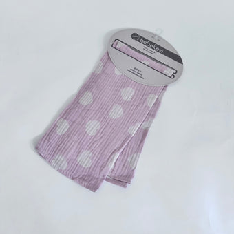 Lange en coton bio multi-usage Rose