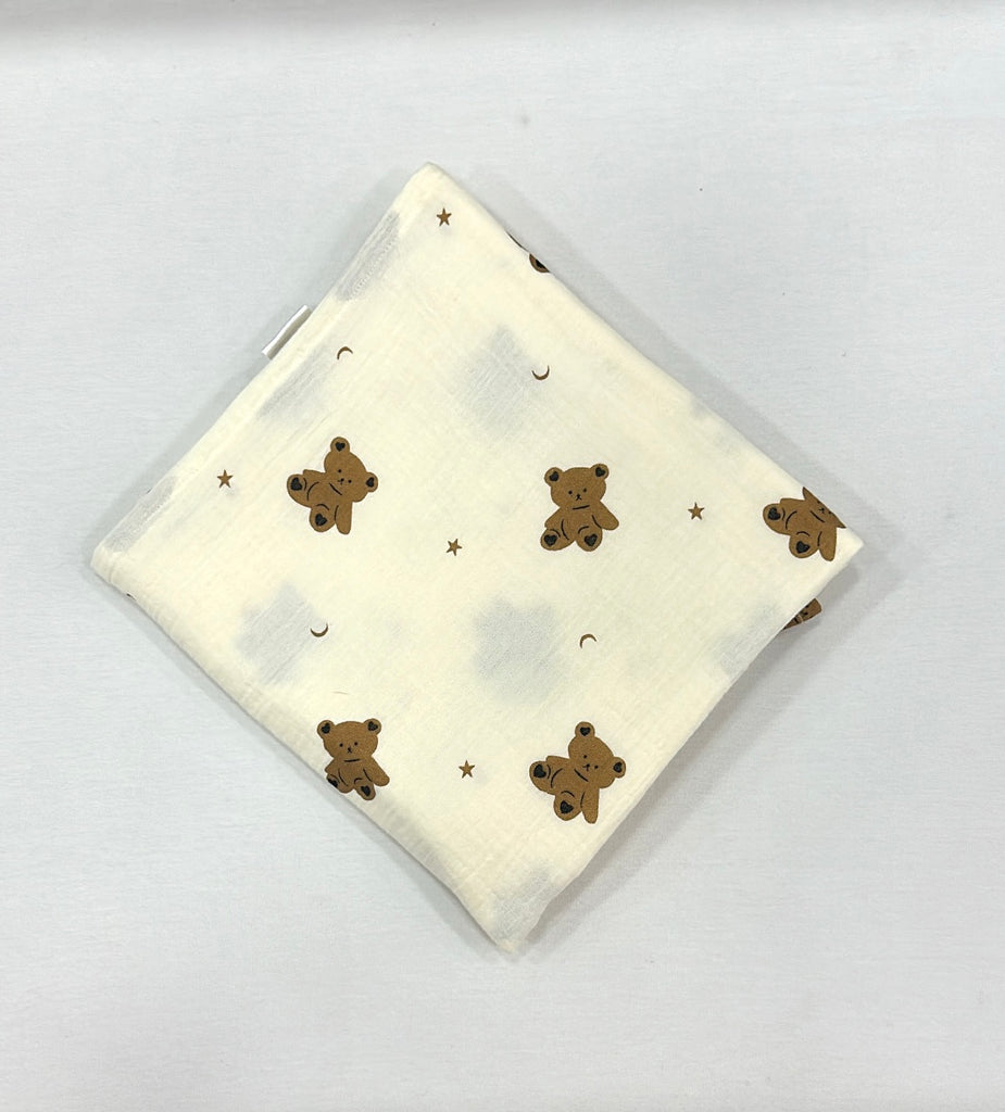 Lange en coton bio 100 x 100 cm