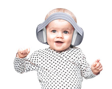 L2N Casque bébé réducteur de bruits Gris dès 4mois Sac de rangement inclus
