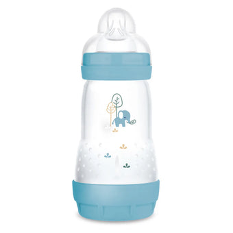 MAM Biberon anti-colique 260 ml 2+mois Bleu