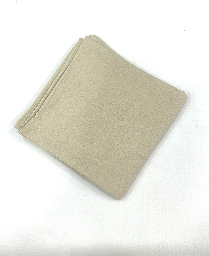 Lange en coton bio 100 x 100 cm