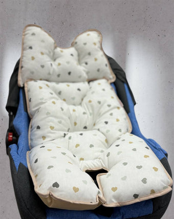 Coussin réducteur 2 en 1 pour Poussette & Siège auto