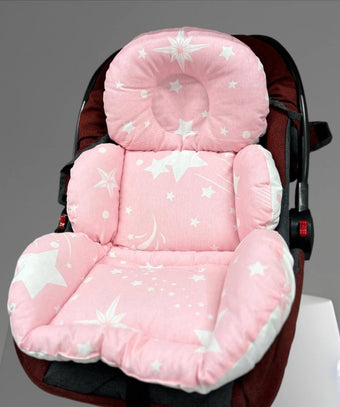Matelas protecteur 3 en 1  Poussette & chaises hautes & sièges auto Rose