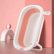 Baignoire Pliante en silicone saumon