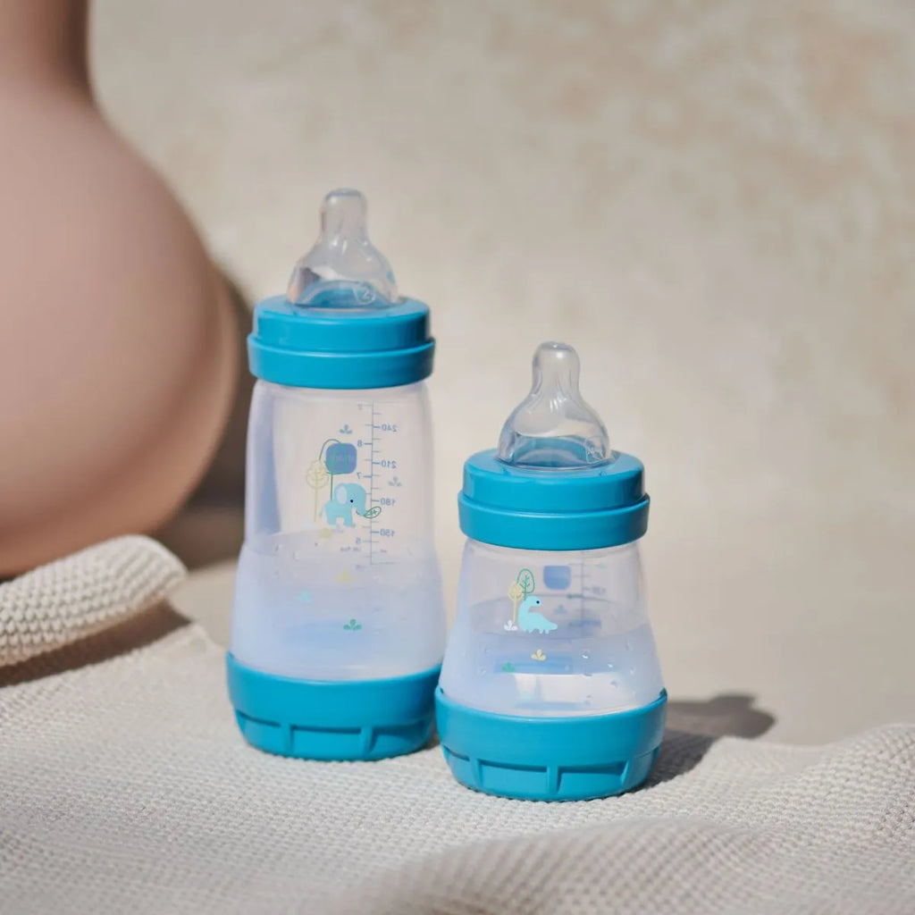 MAM Biberon anti-colique 260 ml 2+mois Bleu