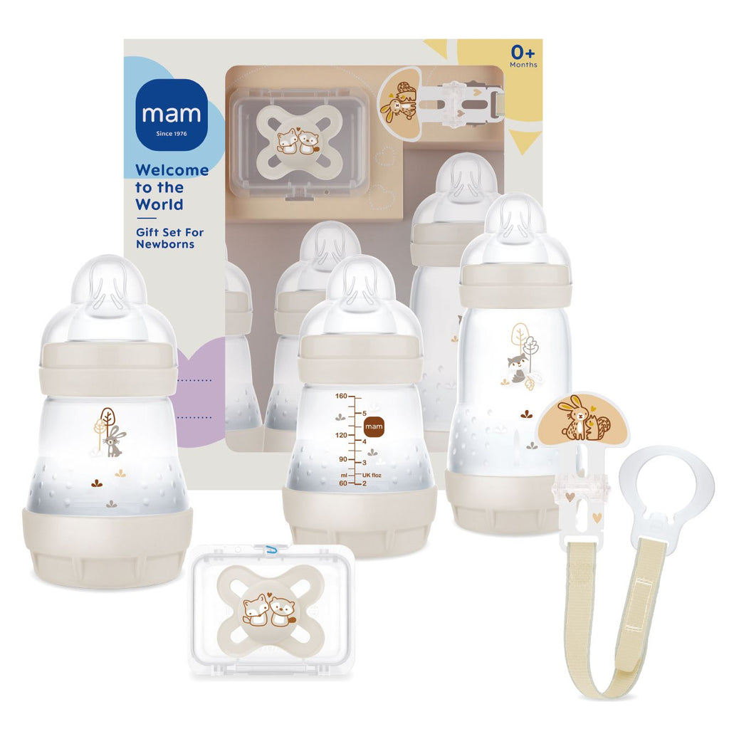 Mam Coffret cadeau Nouveau-né Beige