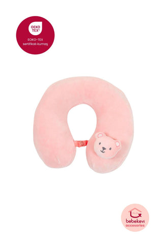 Oreiller de protection du cou pour bébé Rose