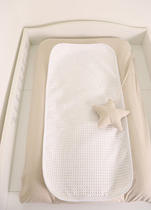 Matelas à langer avec housse Beige