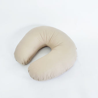 Coussin d’allaitement beige clair