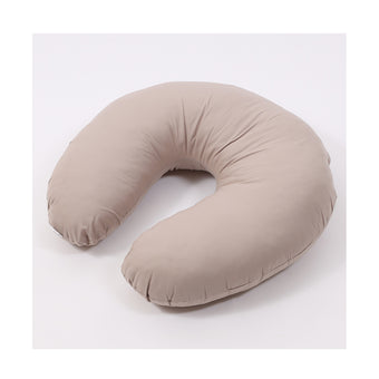 Coussin d’allaitement beige taupe