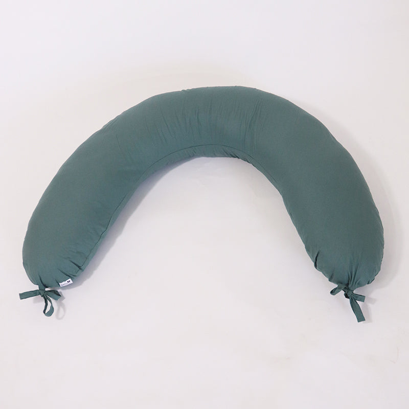 Coussin de grossesse et d'allaitement 3 en 1 vert