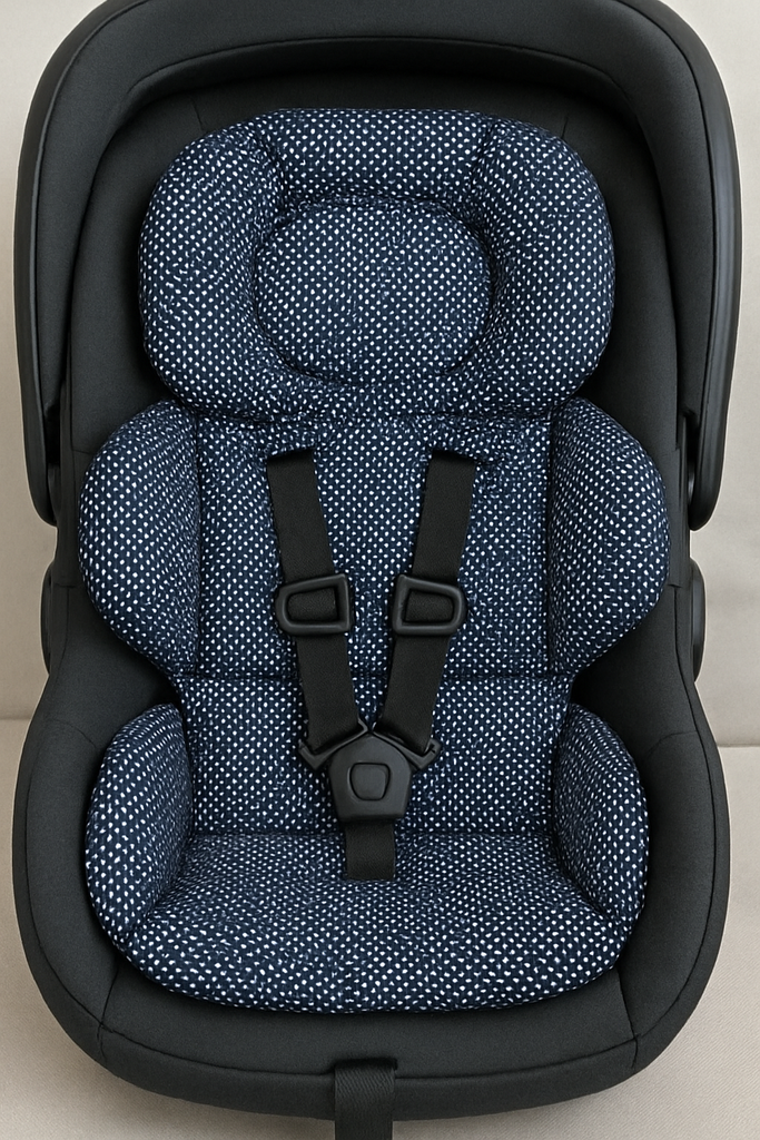 Matelas protecteur 3 en 1  Poussette & chaises hautes & sièges auto BLEU