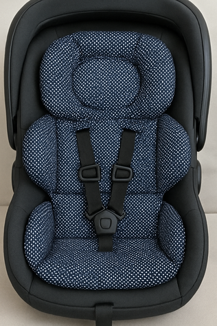 Matelas protecteur 3 en 1  Poussette & chaises hautes & sièges auto BLEU