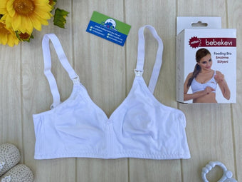 Soutien-gorge d’allaitement Blanc