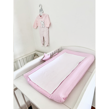 Matelas à langer imperméable avec housse Rose