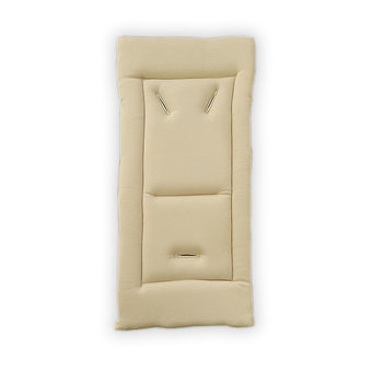 Protection pour assise de poussette beige