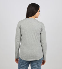 Pull d’allaitement manches longues Gris