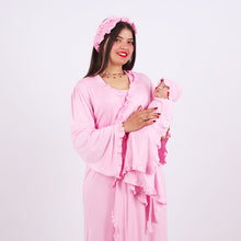 Robe de maternité matchy-matchy Rose