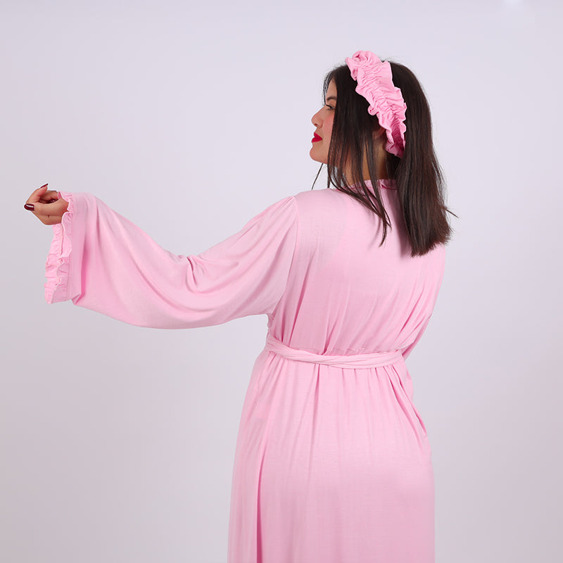 Robe de maternité matchy-matchy Rose