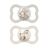 MAM Original Sucettes Silicone 6+ mois & Gris-Beige