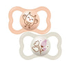 MAM Original Sucettes Silicone 6+ mois & Orange-Beige