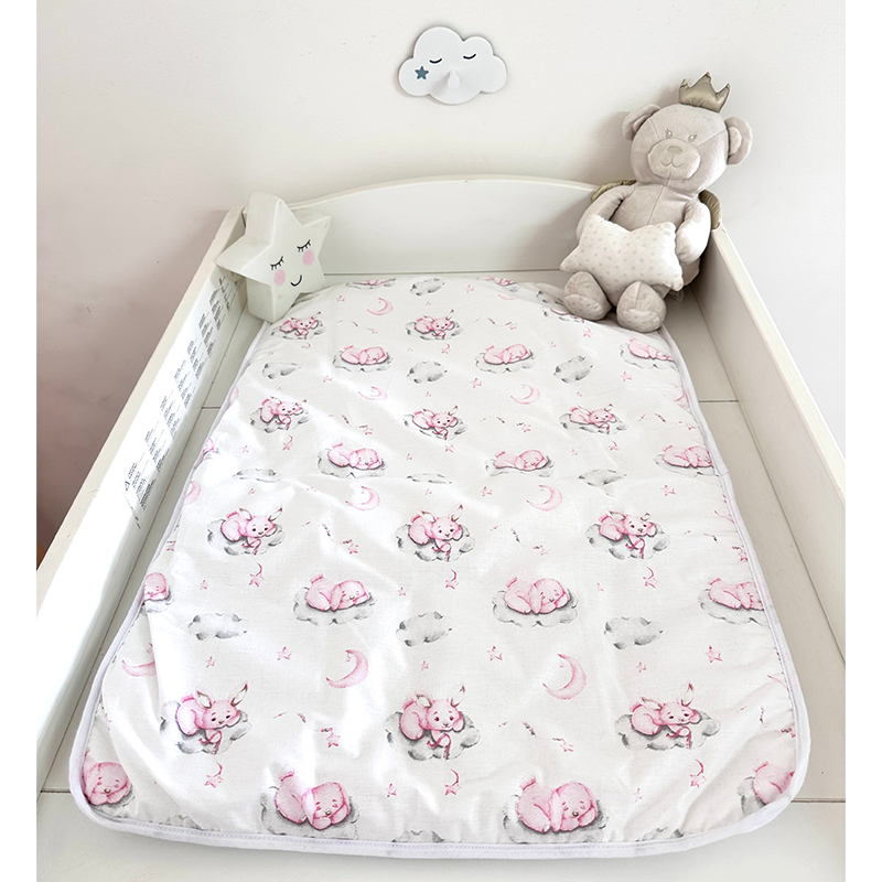 Tapis à langer imperméable koala rose