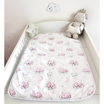 Tapis à langer imperméable koala rose