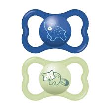MAM Original Sucettes Silicone 6+ mois & Bleu-Vert
