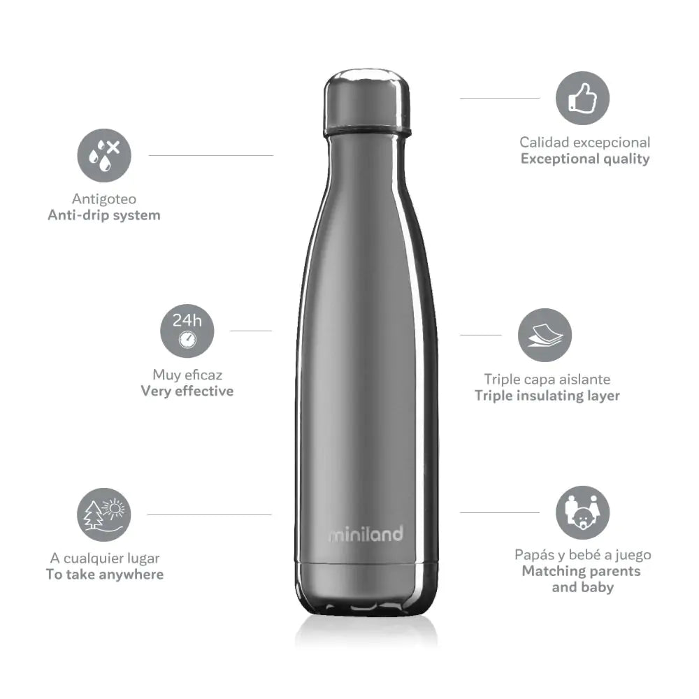 Bouteille Deluxe Silver500 ML