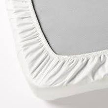 Drap housse blanc pour lit bébé 120 x 60 cm