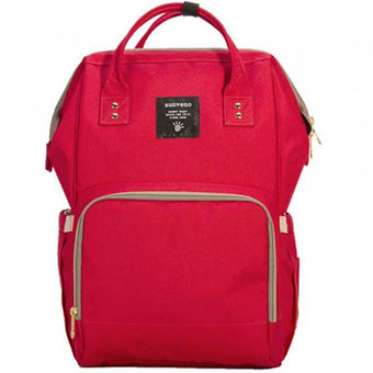 Sac à langer rouge