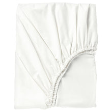 Drap housse blanc pour lit bébé 120 x 60 cm