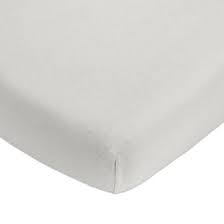 Drap housse gris pour lit bébé 120 x 60 cm